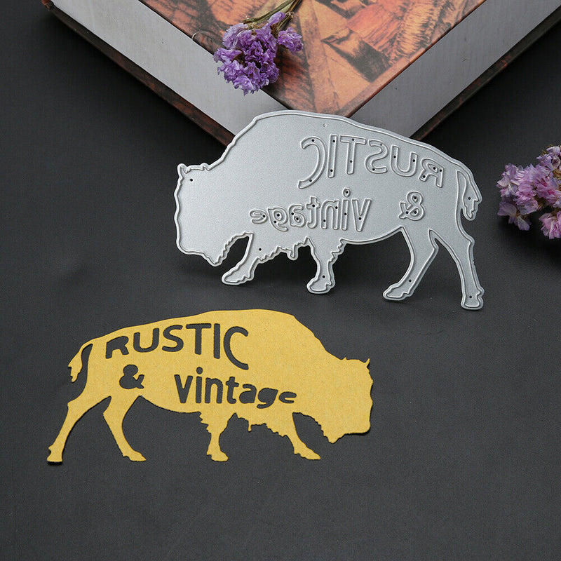 Tiger Letter Scrapbooking DIY Handmade Craft Cutting Die-136421