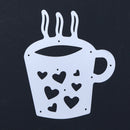 Love Cup DIY Cutting Dies Metal Stencils Scrapbook Craft