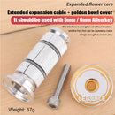 LEBYCLE bike headset stem top cap compression plug star groove front fork steerer
