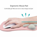 Non Slip Cute Cat Paw Wrist Support Wrist Rest Mice Mat Mouse Pad For PC Laptop