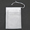 100pcs Empty Scent Drawstring Tea Bag Seal Filter Herb Spice Pouch (5x7cm)