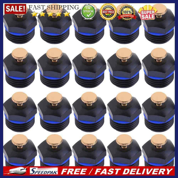 20pcs Atomization Nozzle Water Sprayer DIY Micro Drip Irrigation Mist Sprin