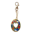 DIY Key Chain Diamond Painting Letters Women Bag Keyring Pendant Gift (O) Newly