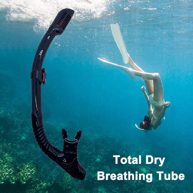 Diving Snorkel Silicone Full Dry Mouthpiece Swimming Underwater Diving Air