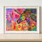 Oil Paint By Numbers Picture DIY Painting Doodle Abstract Acrylic Paint Decor