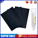 4x Paddle Board PVC Patches Glue Kit Waterproof Kayak Repair Patch (Black)