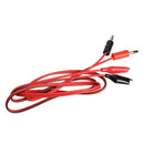 1 Pair Alligator Testing Cord Lead Clip to Banana Plug for Multimeter Test