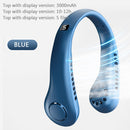 #A Portable Neck Fan Electric Mini Bladeless Mute Hanging Neck Fan for Outdoor