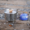 Outdoor Camping Pot Stainless Steel Tea Coffee Cooking Pot Water Kettle Teapot