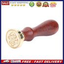 Retro Wooden Handle Sealing Wax Animal Pattern Wax Seal Stamps DIY Craft Gift