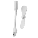 Cooling Mobile Phone Mini USB Fan for Power Bank Notebook Computer (White) Newly