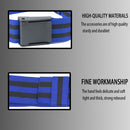 2x BFR Fitness Occlusion Bands Hip Building Blood Restriction Belt (Blue) Newly