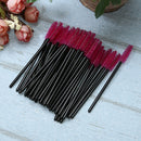 50PCS Disposable Eyelash Brush Mascara Wands Applicator Spoolers Makeup(2) Newly