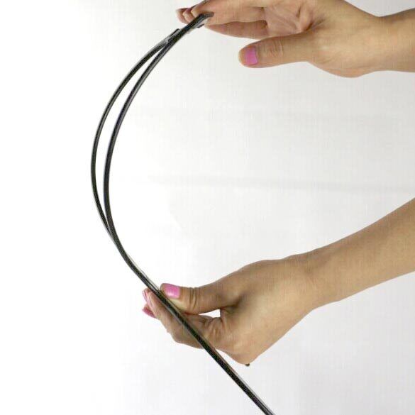 Plastic Folding Stable Durable Wig Hair Cap Display Holder Stand Tool Black