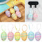 DIY Colorful Foam Easter Egg Hanging Ornaments Happy Easter Easter Decor