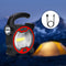 COB LED High Power Work Light Portable Waterproof Garden Camping Lamp (Red)