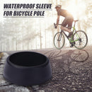 MTB Bike Seat Post Silicone Ring Dust Cover Cycling Seatpost (S Black) Newly