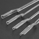 50pcs Nail Art False Tips Sticks Display Fan Design(Steel ring transparent)