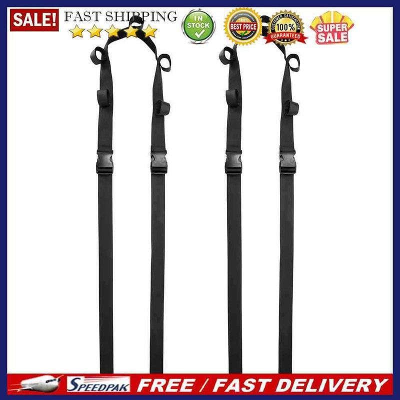 2x Car Fishing Rod Strap Vehicle Pole Carrier Holder Belts Fishing Accessor