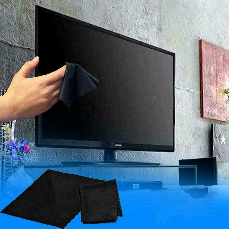 Microfiber computer screen cleaning cloth 14*14CM B3P4 X9I2 N5V9