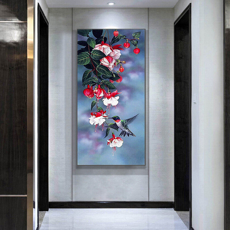Flowers Diamond Painting 5D Full Drill Embroidery DIY Decorative Picture Cr