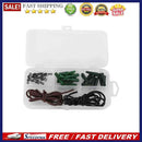 Fishing Gear Carp Fishing Box with Silicone Tube Hook Pins Terminal Tackle Rigs