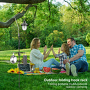 Camping Hanging Rack Holder - Lantern Lamp Stand Pole Storage for Fishing P