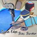 Metal Steel Hemmer Bias Binder Right Angle Curve Edge Overlock Folder Binding