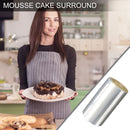 Cake Collars Transparent Cake Rolls Acetate Sheets for Mousse (3.94in) Newly
