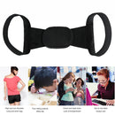 Adjustable Clavicle Posture Corrector Back Brace Lumbar Support (Black) Newly