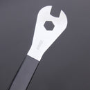 Wrench for Bike Cycle Bicycle Pedal Stainless Steel Durable Repair Tool 15m