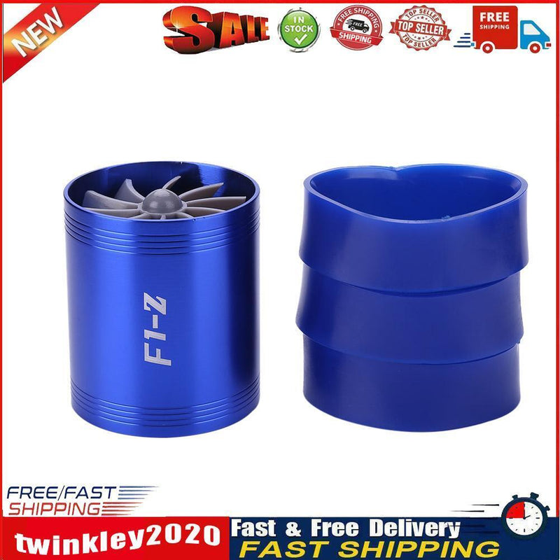 Car Modification Intake Turbine Fit for Air Intake Hose Diameter 65-74mm Newly