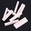 10PCS Best Guitar Bass Real Blank Bone Nut for LP Folk/Classical Guitar