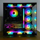 COOLMOON 30cm Light Strip Aluminum Magnet RGB LED Color Lamp (4Pin+5V 3Pin)