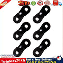 Wind Rope Buckle Aluminium Alloy Paracord Buckle Camping Equipment (Black) Newly