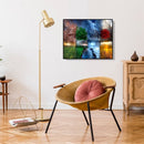 40x50cm Four Seasons DIY Oil Painting By Numbers Acrylic Paints On Canvas