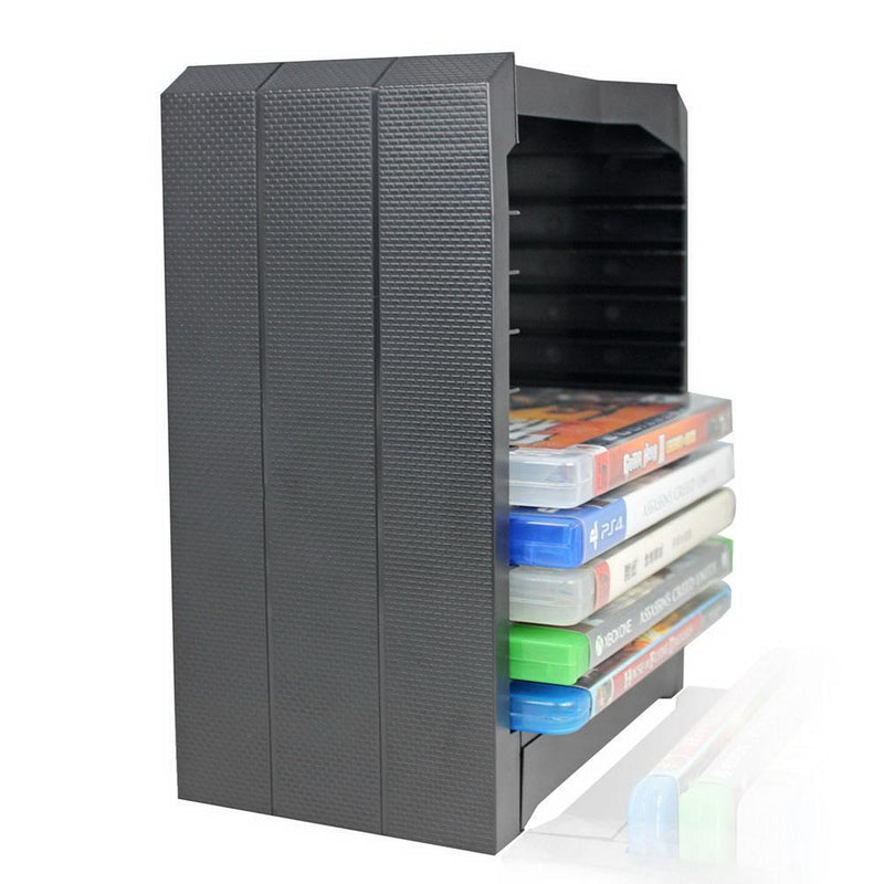 Multifunctional Universal Games & Blu Ray Discs Storage Tower for 10 CD Spi