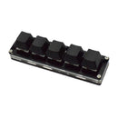5-Key Mini Mechanical Keyboard Custom Shortcut Programmable M0B0 Keypad T1O8
