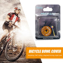 Bicycle Front Fork Tube Stem Top Cap Set Mountain Bike Headset Cover with Screws