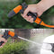 Garden Irrigation Sprinkle Watering Water Gun w/2.5m Spring Hose Connector
