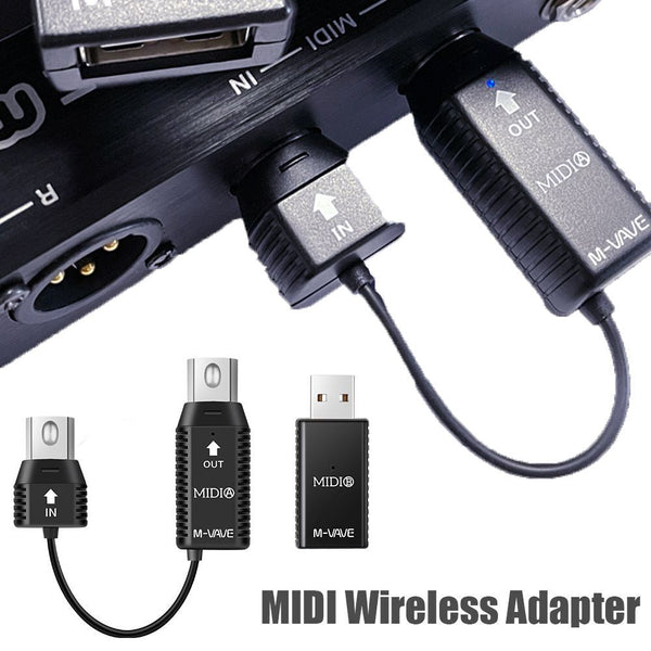 Wins System Transmission Cable MIDI Controller MIDI to USB Wireless Adapter