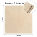 Square Table Napkins Dinner Decor Faux Satin Cloth Wedding Table Cloth