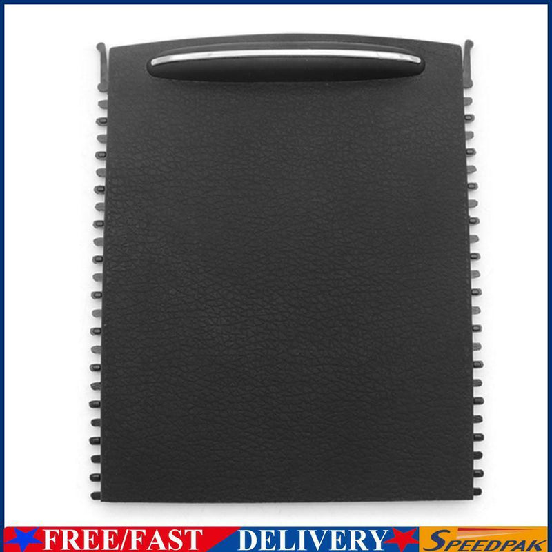 Car Center Console Roller Blind Cover for Mercedes Benz C-Class W203 Black