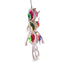 Pet Bird Bites Parrot Climb Chew Toys Hanging Cockatiel Parakeet Swing Cage