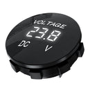 D3 Digital Panel Voltmeter Universal Car UTV ATV Voltage Meter with LED Display