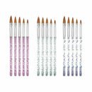 Nail Extension Nail Art Brush Carving Brushes Crystal Handle Nail Painting Pen