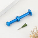 Steel Tube Piston Plunger Dispenser Booster Manual Syringe Solder Paste Flux