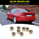 8pcs Copper Car Tire Valve Stem Air Caps Wheel Tyre Valve Caps Dust Covers Newly