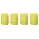 4pcs Tire Valve Caps Illuminated Tire Air Cap Universal Wheel Cover for Bicycles