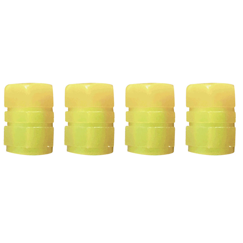 4pcs Tire Valve Caps Illuminated Tire Air Cap Universal Wheel Cover for Bicycles